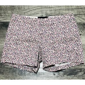 J. Crew Mercantile Size 8 Shorts Ditsy Floral Low-Mid Rise Waist Sz 32 Chino A6